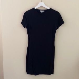 Black tee shirt dress
